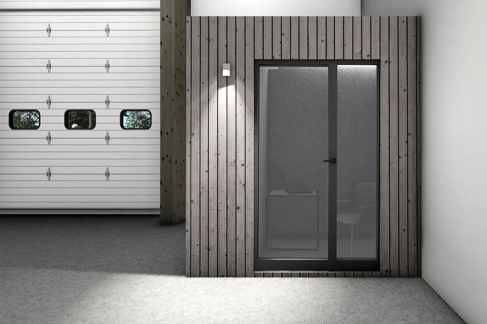 Pieni hiljainen tila